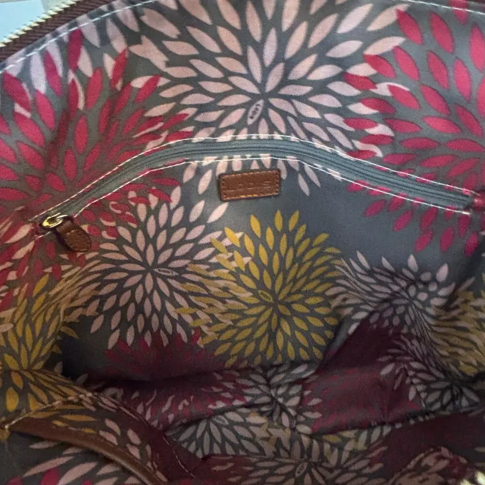 Lodis brown leather